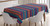 Ambesonne Tribal Tablecloth, Striped Retro Pattern with Rich Mexican Color Folkloric Print, Dining Room Kitchen Rectangular Table Cover, 52" X 70", Teal Plum
