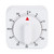 AkoMatial 60 Minutes Square Mechanical Timer Countdown Dial Alarm Clock Reminder for Kitchen Cook