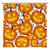 ArogGeld Halloween Pumpkin Lantern Shower Curtain Happy Halloween Shower Curtains Bathroom Curtains Custom Durable Polyester Fabric Holiday Shower Curtain for Bathroom 72x72 Inches Set with 12 Hooks