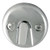 LDR 502 5110 Bath Tub Waste And Overflow Trip Lever Plate, Chrome