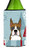 Caroline's Treasures Winter Holiday Boxer Wine Bottle Koozie Hugger, 750 ml, Multicolor