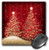 3dRose LLC 8 x 8 x 0.25 Inches Mouse Pad, Elegant Christmas Sparkling Trees Red (mp_35705_1)