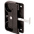 Prime-Line Products 121740 Mortise Style Screen Door Latch and Pull, Black Plastic