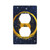 Decorative Wall Plate Switch Plate Retro Galaxy Bitcoin Blockchain Duplex Electrical Outlet Cover