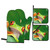 Puerto Rico Tree Frog Heat Resistant Oven Mitts and Pot Holders Sets