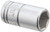 SK Hand Tool 40707 6 Point 8mm Standard Drive Socket, 1/4-Inch, Chrome