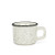Abbott Collection 1227-CAMP-ESP Espresso Cup, 2.5" in Diameter, Ivory and Black