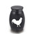 OJSP urns for Ashes Small Urns for Human Ashes Keepsake Memories Chicken Cremation Urns Mini Ash Urn Miniature Burial Funeral Urns for Sharing Ash-Black_16x25mm