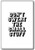 Don't Sweat The Small Stuff - motivational inspirational quotes fridge magnet