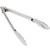 16-Inch Stainless Steel Utility Tong, Heavy Duty Kitchen/Serving Tong with Scalloped Gripping Edge and Locking Ring
