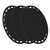 Smithcraft Silicone Trivets for Hot Dishes&Pots&Pans, Hot Pads for Kitchen, Round Silicone Pot Holders Mats for Kitchen Counter, Non Slip Heat Resistant Mat, Flexible Trivet Mat Set 3 Black