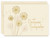 The Gallery Collection - Dandelion Sympathy Card with Pearl Lined Envelope