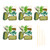 PartyKindom Tank Design Cupcake Toppers Funny Cake Picks Cupcake Decorating Supplies Party for Birthday
