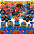 Monster Truck Party Supplies,140pcs Monster Truck Birthday Decorations&Tableware Set-Monster Truck Birthday Plates Cups Tablecloth&Monster Truck Balloon Backdrop etc Monster Party Decorations for Kids