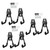 Angoily 6 Pcs Metal Hook Metal Clothes Rack Wall Mount Clothing Rack Heavy Duty Coat Hangers Heavy Duty Hangers for Clothes Wall Tool Hangers Wall Mount Tool Hangers Wall Metal Hook Ladder Angoily 6 Pcs Metal Hook Metal Clothes Rack Wall Mount Clothing Rack Heavy Duty Coat Hangers Heavy Duty Hangers for Clothes Wall Tool Hangers Wall Mount Tool Hangers Wall Metal Hook Ladder