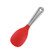 Hemoton Plastic Utensils Korean Spoon Silicone Rice Spoon Stainless Steel Rice Ladle Rice Scoop with Metal Handle Cooking Utensil Kitchen Tool Red Silicone Spoon Metal Spatula