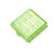 Bettomshin 10Pcs 4 x AA Battery Storage Case Holder Organizer Box Green