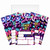AXAMDAM Karaoke Party Birthday Invitations Cards, Neon Glow Singing Music Party Invitations for Kids Boys and Girls, 20 Cards With 20 Envelopes Party Favors & Celebration Supplies-A023