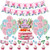Axolotl Birthday Party Decorations Cute Axolotl Party Supplies Cartoon Axolotl Theme Party Favor Includes Happy Birthday Banner Animal Balloons Cake Toppers CupCake Toppers for Kids Boys Girls