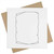Azeeda 'Blank Worn Paper' Blank Greeting Card (GC00048759)