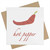 Azeeda 'Hot Pepper Fruit Illustration Drawing' Blank Greeting Card (GC00052883)