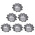 Kichvoe Tart Pan Tart Pan Mini Pie Tins Egg Tart Molds, 6Pcs Mini Pie Pans Cupcake Cake Muffin Cookie Tart Baking for Kitchen Reusable Baking Supplies Brioche Molds Egg Tart Tray Cake Stencils