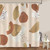 Bonhause Abstract Boho Shower Curtain Mid Century Beige Brown Modern Geometric Minimalist Decorative Bath Curtain 72 x 72 Inch Polyester Fabric Waterproof Bathroom Curtain with 12 Hooks