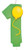 Creative Converting 104201 Numerical Balloon Candle, 3", Multicolored