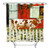 LB Farm Cow Shower Curtains for Bathroom Daisy Flower Grass Barn Door Farmhouse Shower Curtain Set with Hooks 72x78 inch Waterproof Polyester Fabric Bathroom Decorations
