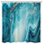 LB Marble Shower Curtain Swirls Ripples Natural Luxury Ocean Art Agate Blue Gold Granite Marble Texture Shower Curtains for Bathroom Decor Set with Hooks 72x72 inch Waterproof Polyester Fabric