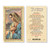 Hirten Our Lady of Grace Memorare St. Bernard Gold-Stamped Laminated Catholic Prayer Holy Card with Prayer on Back, Pack of 25