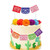 Fiesta Floral Cake Topper Mini Mexican Papel Picado Banner and Flowers Cake Decor