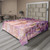 Ambesonne Flower Flat Sheet, Watercolor Painting Effect Wisteria Tree Blossoms Soft Scenic Spring Display, Soft Comfortable Top Sheet Decorative Bedding 1 Piece, Queen Size, Violet Purple Pink