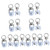 Holibanna 160 Pcs Curtain Track Pulley Stainless Steel s Hooks Ceiling Hook Hooks for Curtains Track Roller Hooks Wheel Carrier Ring Drapery Carrier Curtain Silent Roller Pulley for Curtain