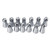 Russian Icing Piping Tips Kit, Pack of 13 Stainless Steel Russian Icing Piping Nozzles Tips Pastry Cake Buttercream DIY Decor Baking Tool for Decoration Cupcake Fondant Cake Pastry Russian Icing Piping Tips Kit, Pack of 13 Stainless Steel Russian Icing Piping Nozzles Tips Pastry Cake Buttercream DIY Decor Baking Tool for Decoration Cupcake Fondant Cake Pastry