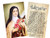 St. Therese of Lisieux Holy Card with Prayer Paper Pack of 50