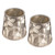 2PCS Lamp Shade, E14 PVC Lampshade for Table Lamp Floor Light Small Barrel Lampshade Cover