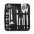 YIDATA 20PCS BBQ Grill Tools Set, Professional Stainless-Steel BBQ Accessories Set for Outdoor Cooking Camping Grilling Smoking