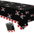 HIPVVILD Pirate Party Decorations Tablecloth - Disposable Pirate Birthday Party Table Covers Supplies, Pirate Crossbone Skull Birthday Party Table Cloth Table Decorations - 2 Pack (54in x 108in)