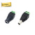 5 Pairs Male Female DC Power Cable Wire Connector 5.5 2.1mm for CCTV Camera, 12V 5050/3528/5630 LED Strip Lights and More