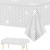 3pcs 70s Disco Party Tablecloths for 70's Disco Party Decorations 70s Disco Table Covers Silver Disco Ball Plastic Tablecover for 1970s Disco Fever Music Birthday Dance Baby Shower Party Supplies