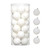 Jusdreen 24pcs Christmas Balls Ornaments for Xmas Tree Shatterproof Christmas Tree Hanging Balls Decoration for Holiday Party Baubles Set with Hang Rope 2.36"(60mm)