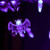 ITART Purple Bat String Lights Halloween Decorative String Lights 20 LEDs 6ft Battery Operated Halloween Décor Indoor Outdoor Party Lighting Decoration