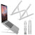 Laptop Stand for Desk, Adjustable Foldable Portable Laptop Holder, Ergonomic Aluminum Riser Computer Stand, 7 Angles Notebook Stand Compatible with MacBook, Air Pro, HP, More 9-15.6" Laptop & Tablets
