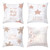 Wtosuhe Christmas Pillow Covers 18x18 Set of 4, Farmhouse Christmas Decorative Throw Pillow Covers, Winter Holiday Home Decor for Xmas Throw Cushion Case for Sofa Couch Home Decor (Christmas-A)