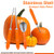 CPPSLEE Pumpkin Carving Kit - Heavy Duty Stainless Steel Professional Pumpkin Carving Tools Set for Halloween Jack-O-Lantern Sculpting Halloween Decorations?4Pcs Set?