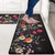 ASPMIZ 2 PCS Kitchen Mat, Farmhouse Floral Kitchen Floor Mat, Kitchen Mats Cushioned Anti Fatigue 2 Piece Set, Kitchen Rugs Non Slip Washable, Waterproof Kitchen Runner Rug, 18'' x 48''+18'' x 30''