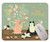 Cute Cats with Flower Vase Mouse pad Gaming Mouse pad Mousepad Nonslip Rubber Backing
