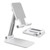 Foldable Cell Phone Stand for Desk?Height Adjustable Cell Phone Holder Portable Cellphone Cradle Desktop Dock