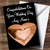 Love Heart Hands Personalized Wedding Day Greetings Greetings Card